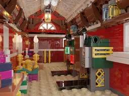 Santa's Workshop Barn - Complete