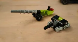 Mini tank and cannon