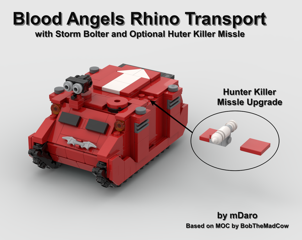 Lego Blood Angels Rhino