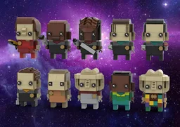 Star Trek: Deep Space Nine Brickheadz Bundle