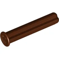 Technic Axle 3 with Stop / Reddish Brown