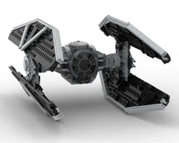 TIE Avenger 75300 Alternate build