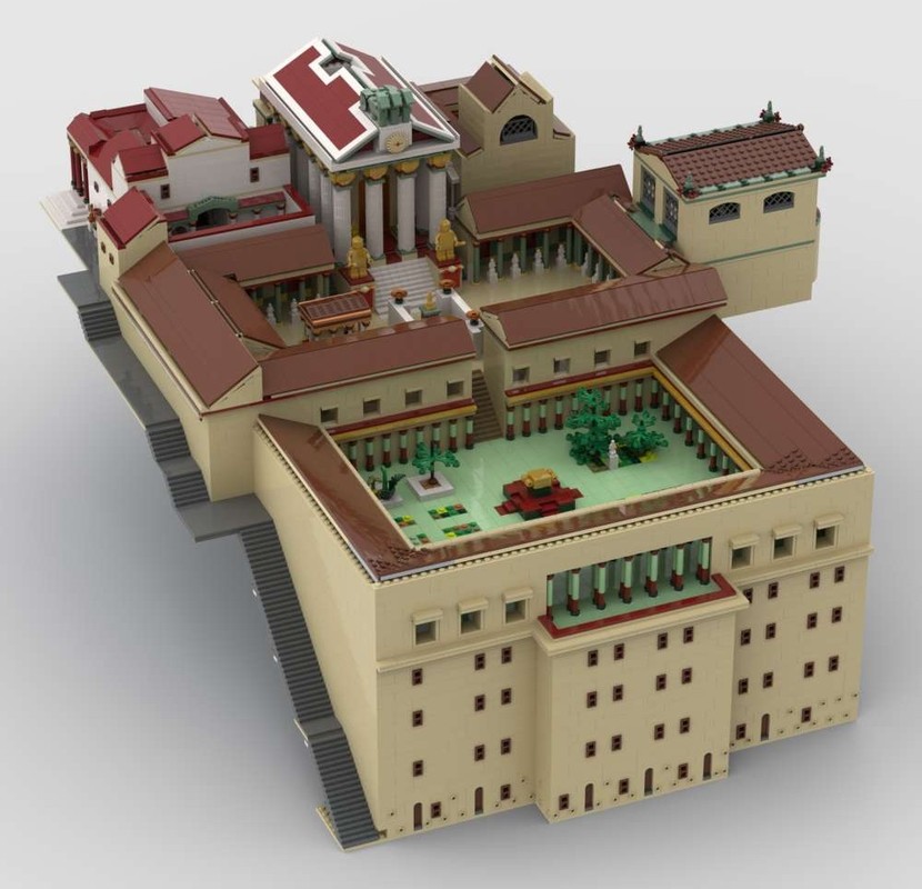 Lego House of Augustus and the Apollo Temple District