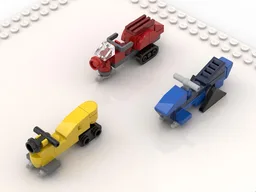 Nano snowmobiles, tracked (volume 1)