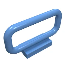 Bar 1 x 4 x 2 / Medium Blue