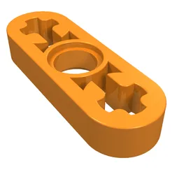 Technic Beam 1 x 3 Thin / Orange