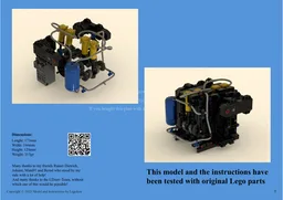 Stable compressor with high flow rate