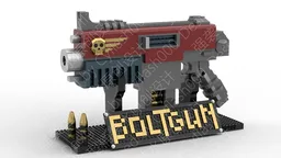 Space Marines Bolt Gun from Warhammer 40K
