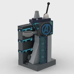 Avengers tower diorama