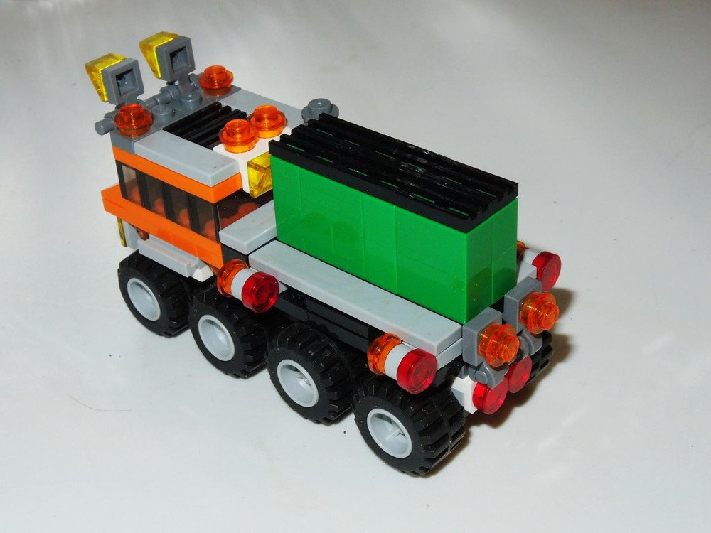 Lego Arctic Heavy Duty Transport Micro MOC