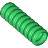 Lego Hose, Ribbed 7mm D. 3L / 2.4cm / Green