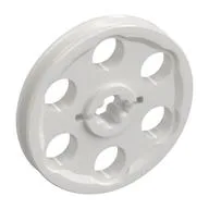 Technic Wedge Belt Wheel [aka Pulley] / White