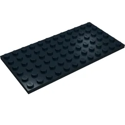 Plate 6 x 12 / Black