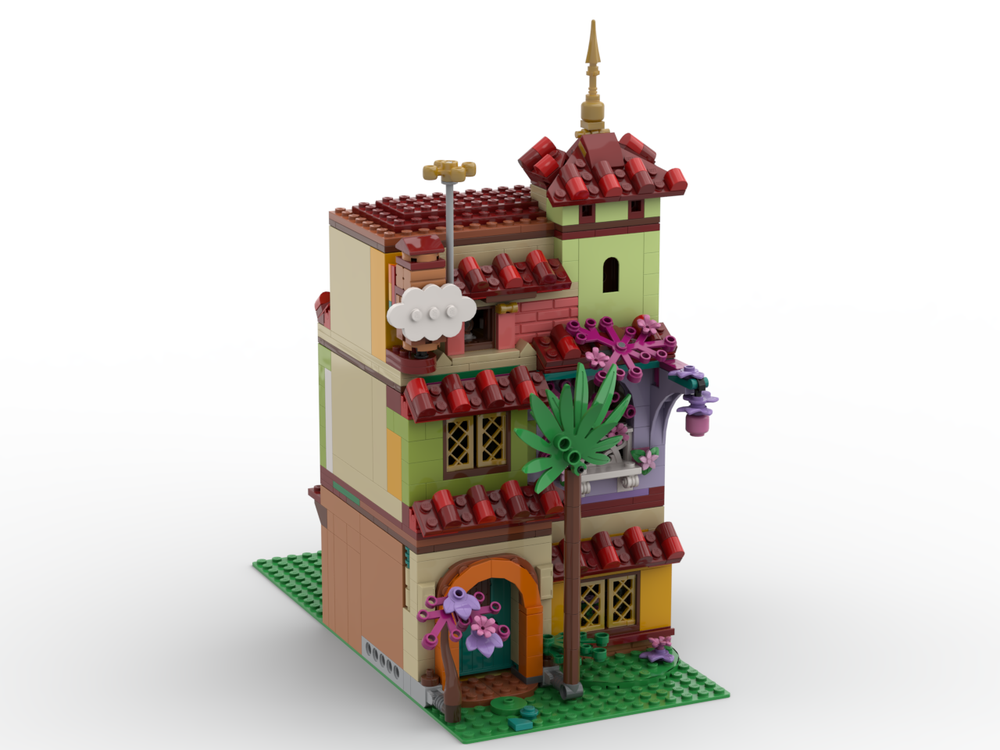 Lego Modular Encanto The Madrigal House 43202 Modification