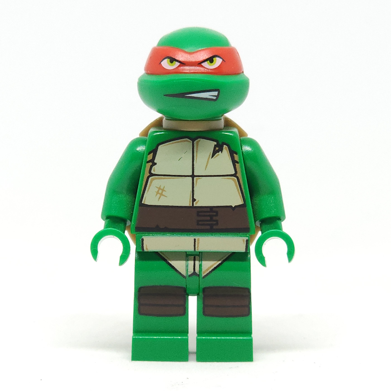 Lego Raphael with Clenched Teeth