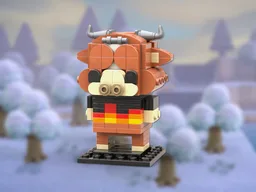 Angus Brickheadz (From Animal Crossing)