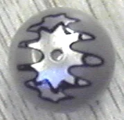Technic Ball Joint with Silver Eye Print