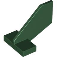 Lego Tail Shuttle - Small / Dark Green