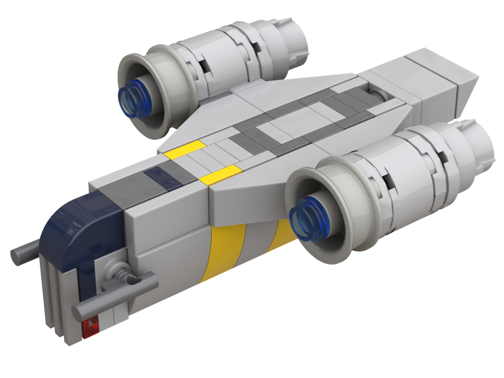 Lego Mandalorian Razor Crest Micro Gunship