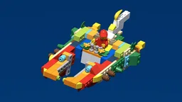 BYGGLEK Starfighter 5