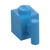 Brick Special 1 x 1 with Handle / Dark Azure