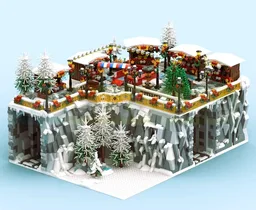 Winter Village Christmas Market