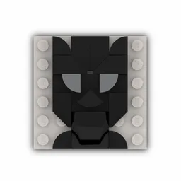 Black Panther Mini Mosaic (Designed for LEGO X Levi's)