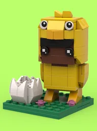 Chick Suit Brickheadz