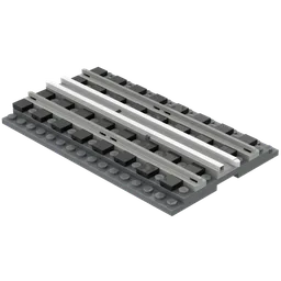 Ballasted Straight Track 12V [L-Gauge compatible]