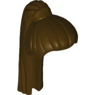 Hair Ponytail Long Straight with Tie / Dark Brown