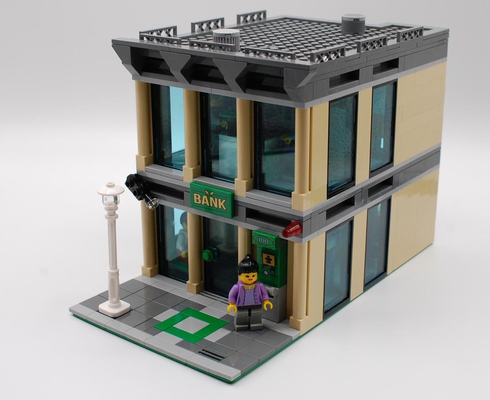 Lego City Bank branch