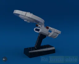 USS Enterprise D Mini-Scale (Star Trek Next Generation)