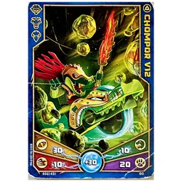 Trading Card, Legends of Chima Deck #1: 60 [Chompor V12] / [No Color/Any Color]