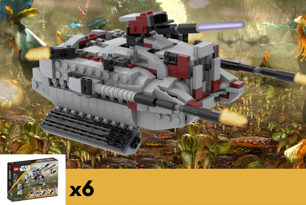 Lego 6 x 75345 UT-AT Alternate Build