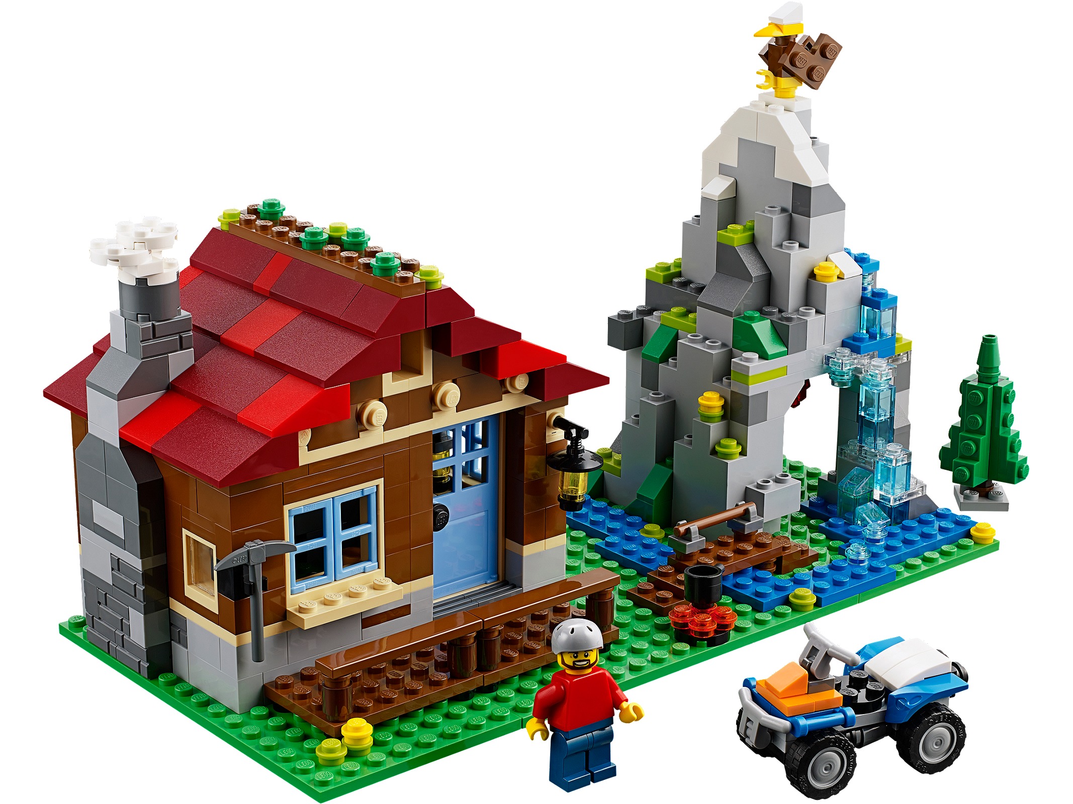 Lego Mountain Hut