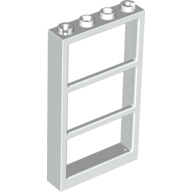 Lego Window 1 x 4 x 6 Frame with 3 Panes