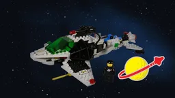 6891 Orca - LEGO Classic Space B Model