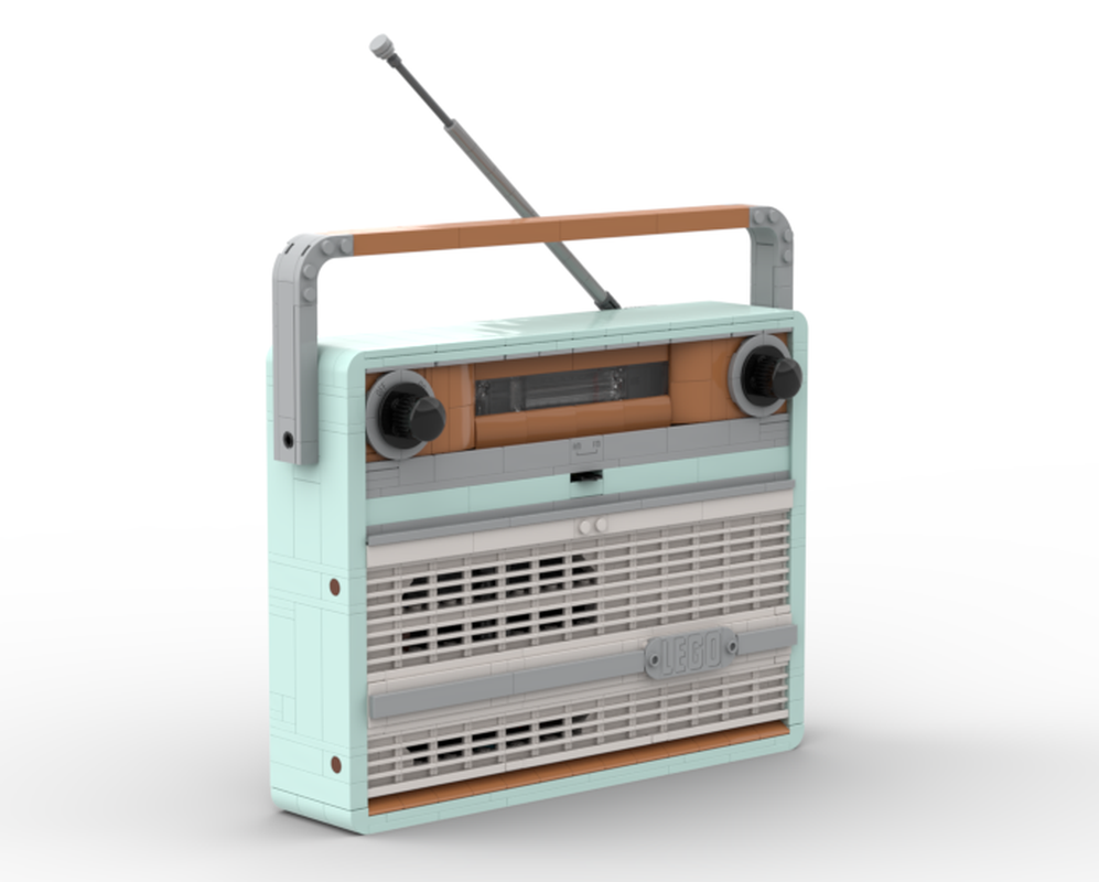 Lego Special request #1: Retro Radio mod