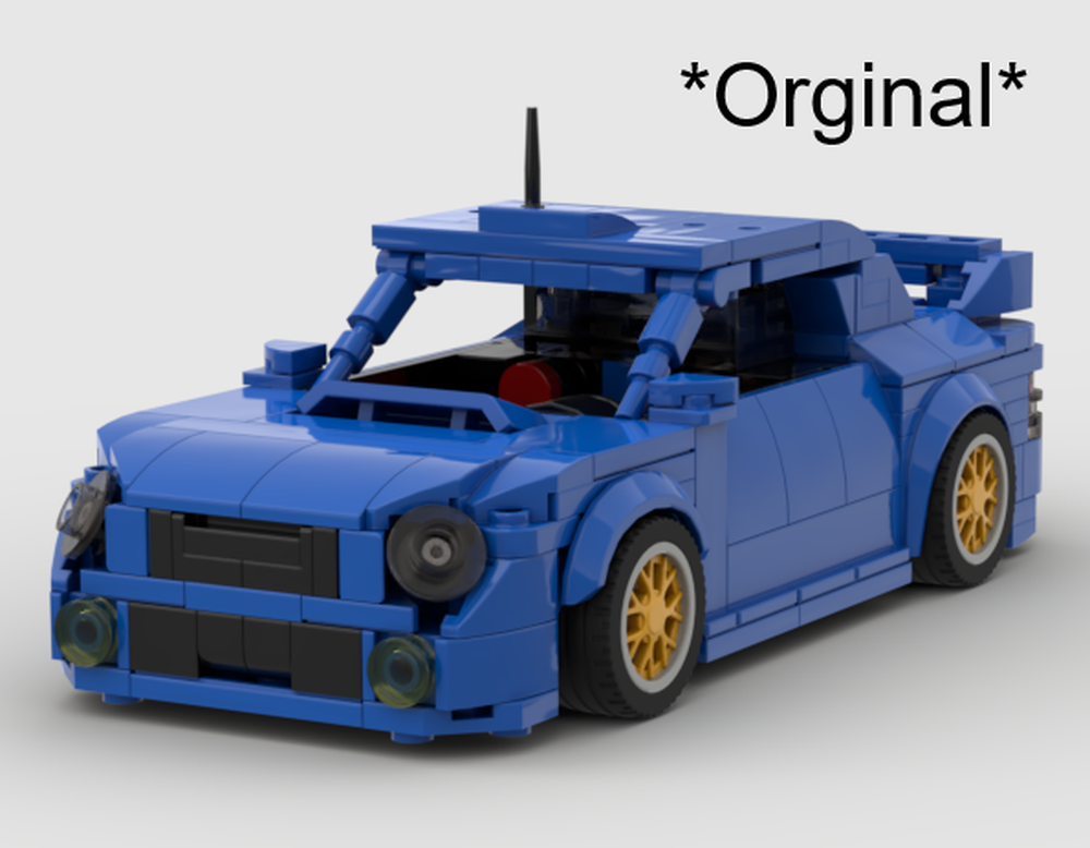Lego Subaru Impreza WRX STI (Bugeye)