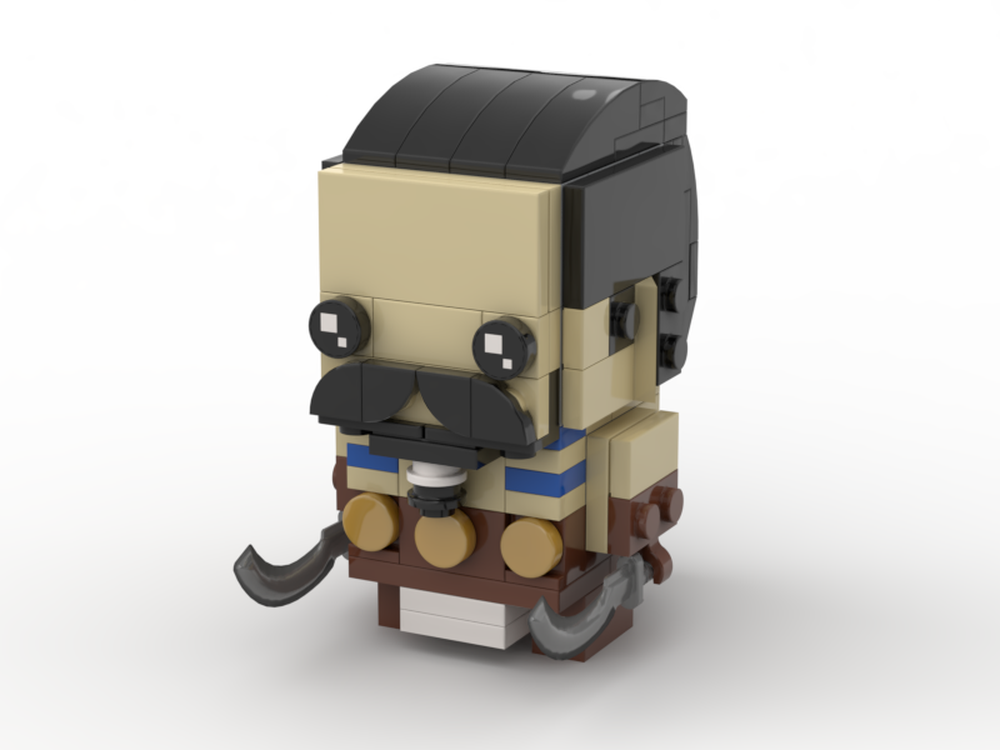 Lego Khal Drogo Brickheadz Instructions