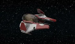 Anankin and Obi Wan's interceptors