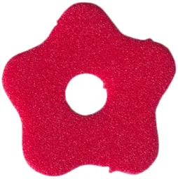 Foam Part for Set 3159 - Scala Flower with 5 Petals and Hole / Red