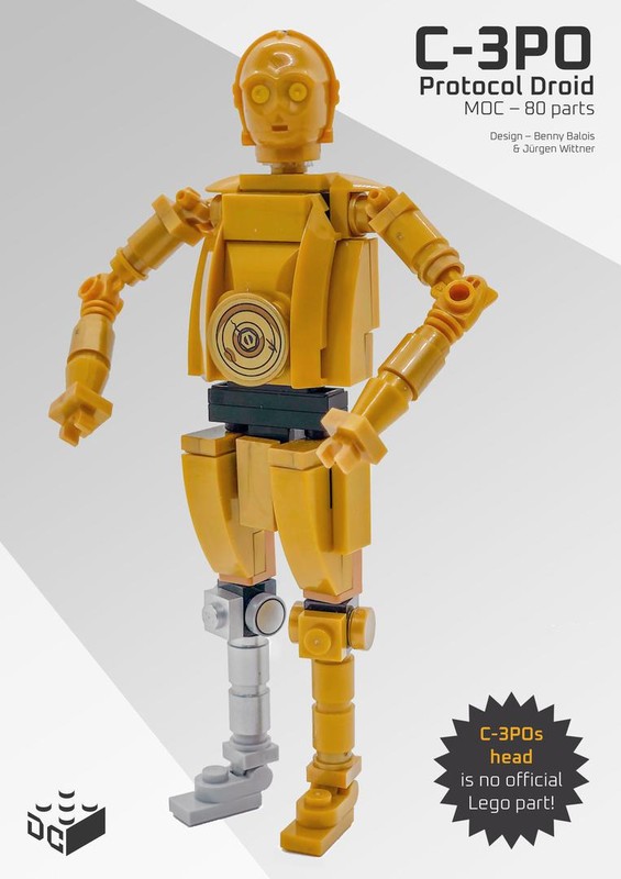 Lego C-3PO MOC