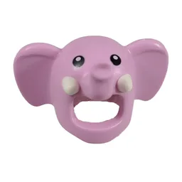 Costume / Mask, Elephant with Black Eyes Print / Bright Pink