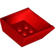 Tipper Bed Small, 3 x 4 Anti-studs / Red