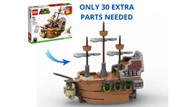 71391 MOD Bowser's 3 Masts Airship