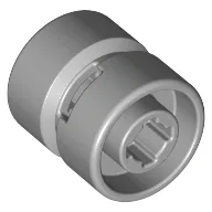 Wheel 11 x 12 with Hole Notched for Wheels Holder Pin / Light Bluish Gray