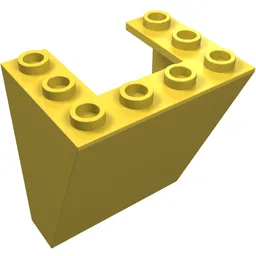 Windscreen 3 x 4 x 4 Inverted / Yellow