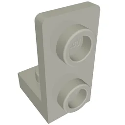 Bracket 1 x 1 - 1 x 2 Inverted / Light Bluish Gray