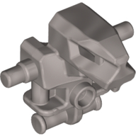 Lego Torso/Head Mechanical [Exo-Force Robot] / Pearl Light Gray